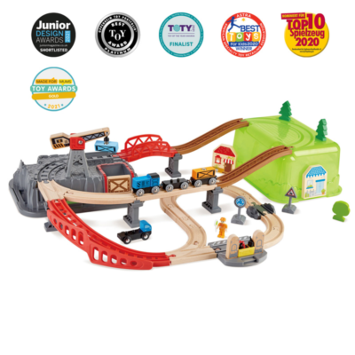Juego de bloques ferrocarril Hape