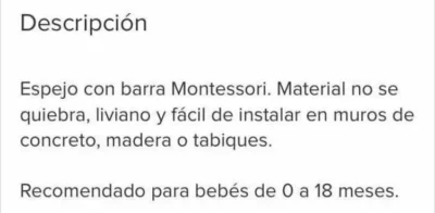 Espejo Montessori - Imagen 5