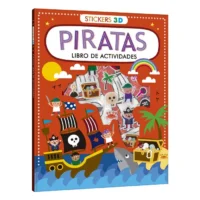 PIRATAS LIBRO DE ACTIVIDADES STICKERS 3D