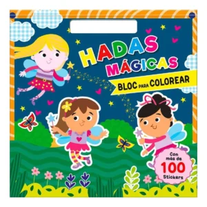 BLOC PARA COLOREAR: HADAS MÁGICAS