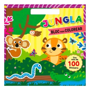 BLOC PARA COLOREAR: JUNGLA