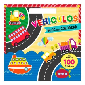 BLOC PARA COLOREAR: VEHÍCULOS