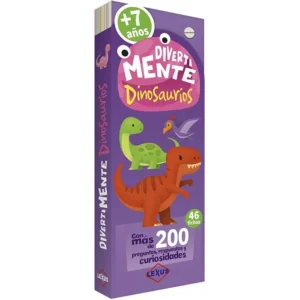 DIVERTI MENTE DINOSAURIOS - LIBRO ABANICO