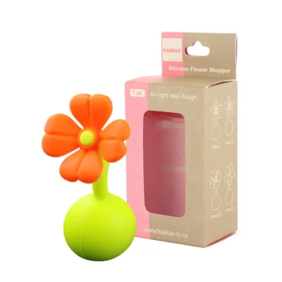 Tapón de Flor de silicona para recolector de leche materna Haakaa - Imagen 4