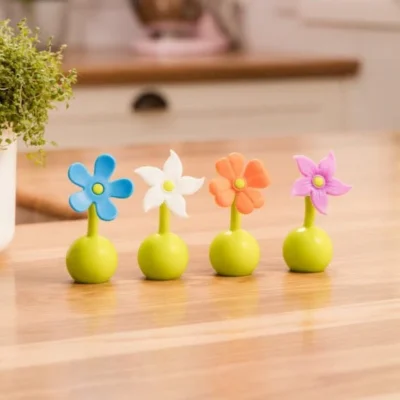 Tapón de Flor de silicona para recolector de leche materna Haakaa - Imagen 7