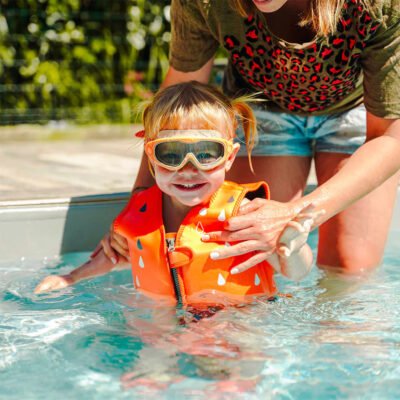 Lentes De Natación Sküba Naranjo - Imagen 3