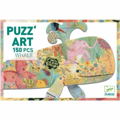 DJECO - Puzzle art de ballena 150pcs