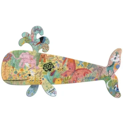 DJECO - Puzzle art de ballena 150pcs - Imagen 2