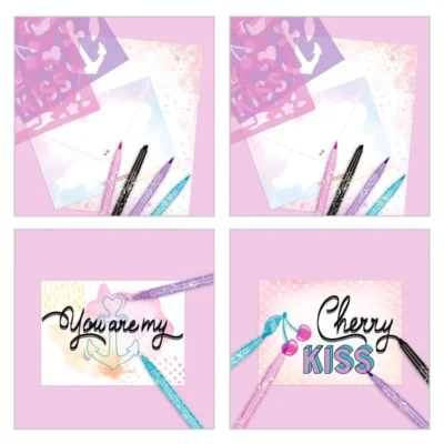 TOPMODEL SET DE CARTAS Y LETTERING BOX - HANDLETTERING ES TENDENCIA - Imagen 4