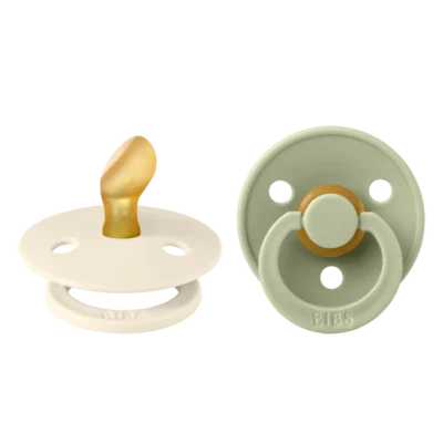 Chupete Bibs Colour x2 | Sage & Ivory | Anatómico | Talla 2