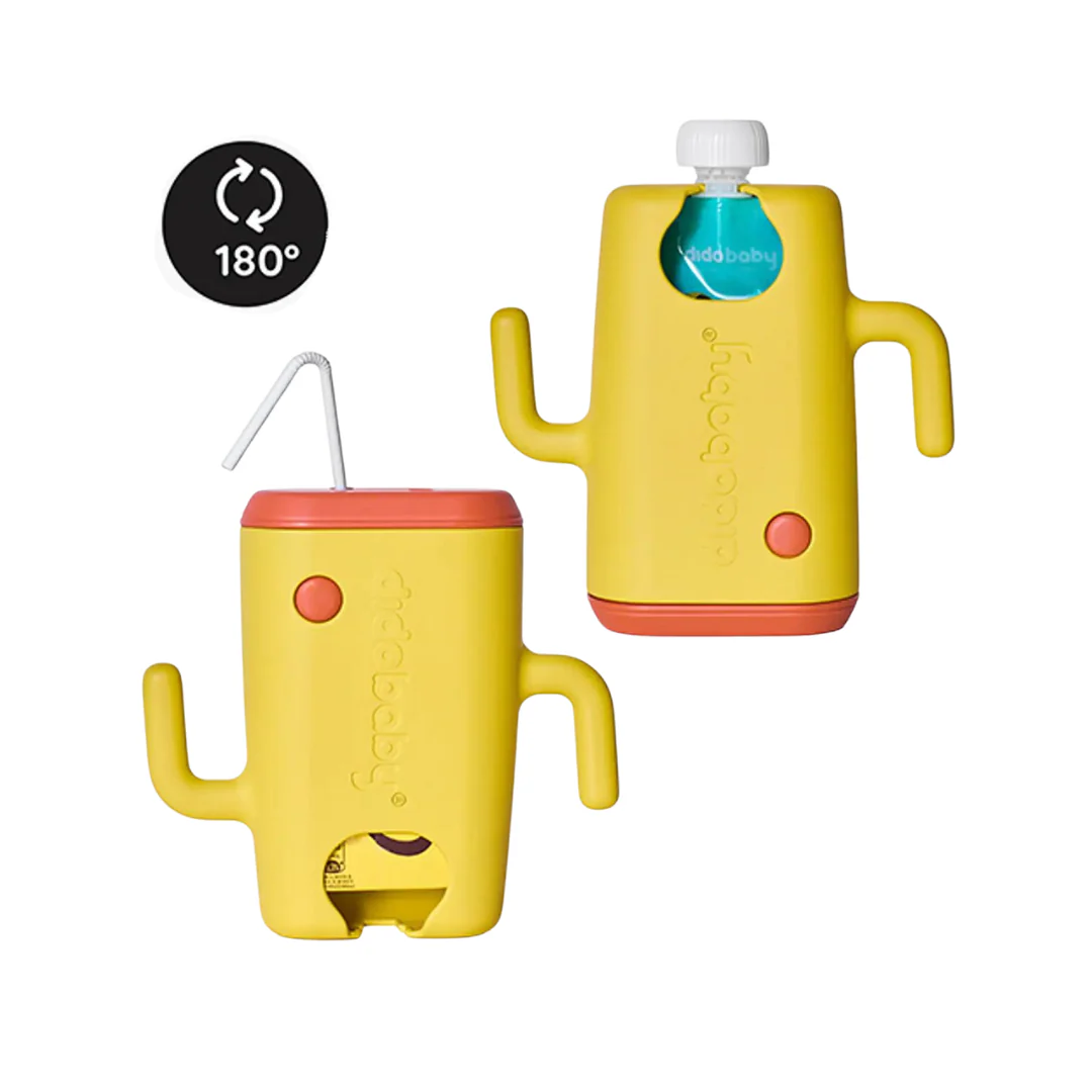 DIDOPOUCHER - PORTA POUCHES Y CAJITAS AMARILLO