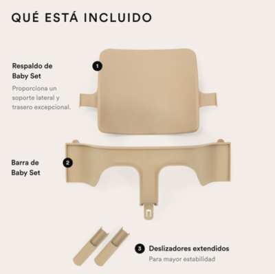 BABY SET² TRIPP TRAPP® WHITE - Imagen 2