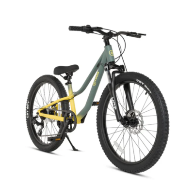 BICICLETA PRO SERIES RODA ARO 24 SPORT VERDE-AMARILLO - Imagen 3