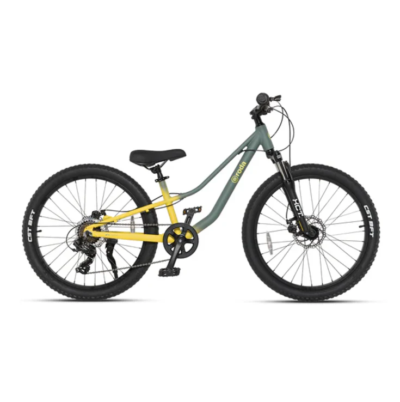 BICICLETA PRO SERIES RODA ARO 24 SPORT VERDE-AMARILLO