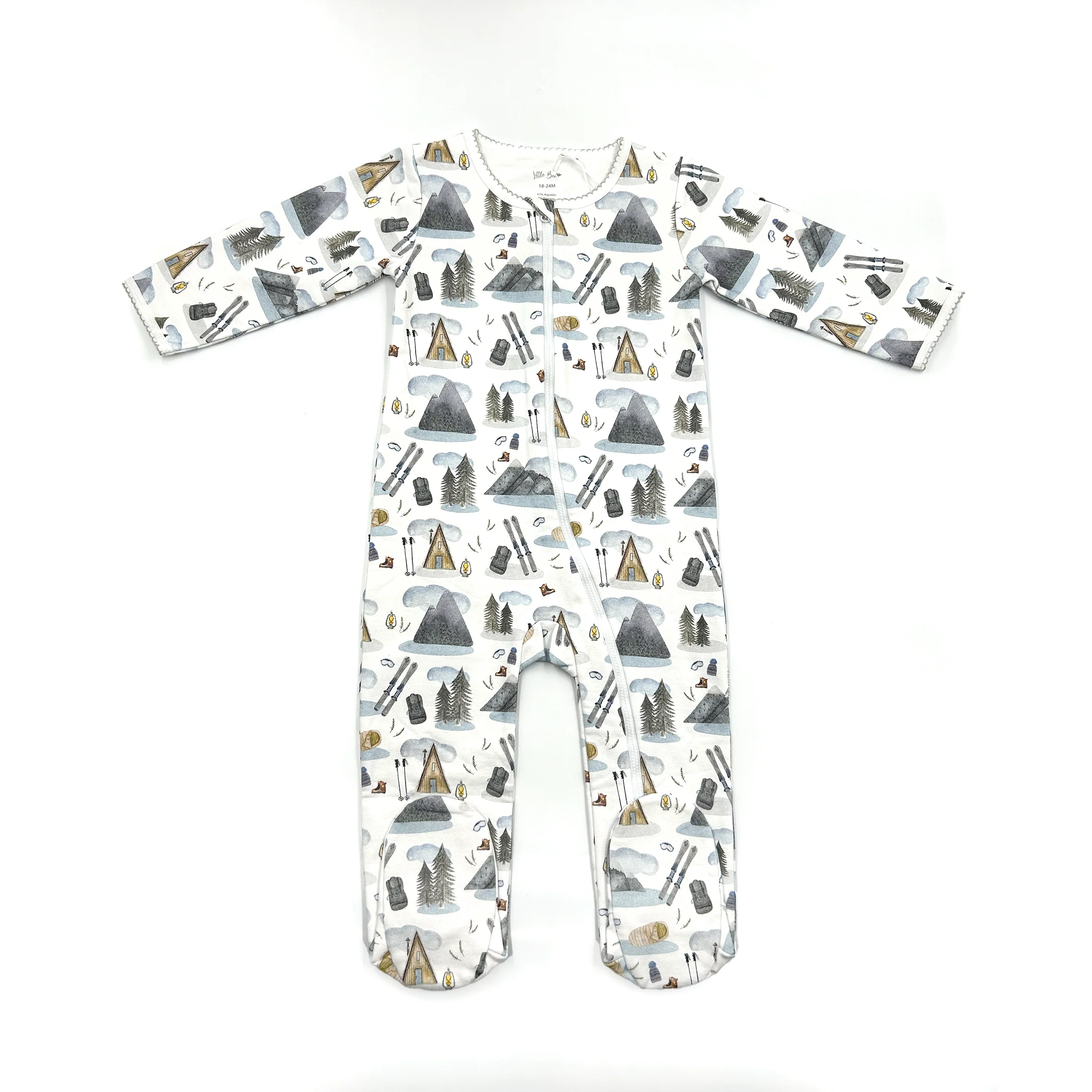 PIJAMA BABY FRANELA SNOW