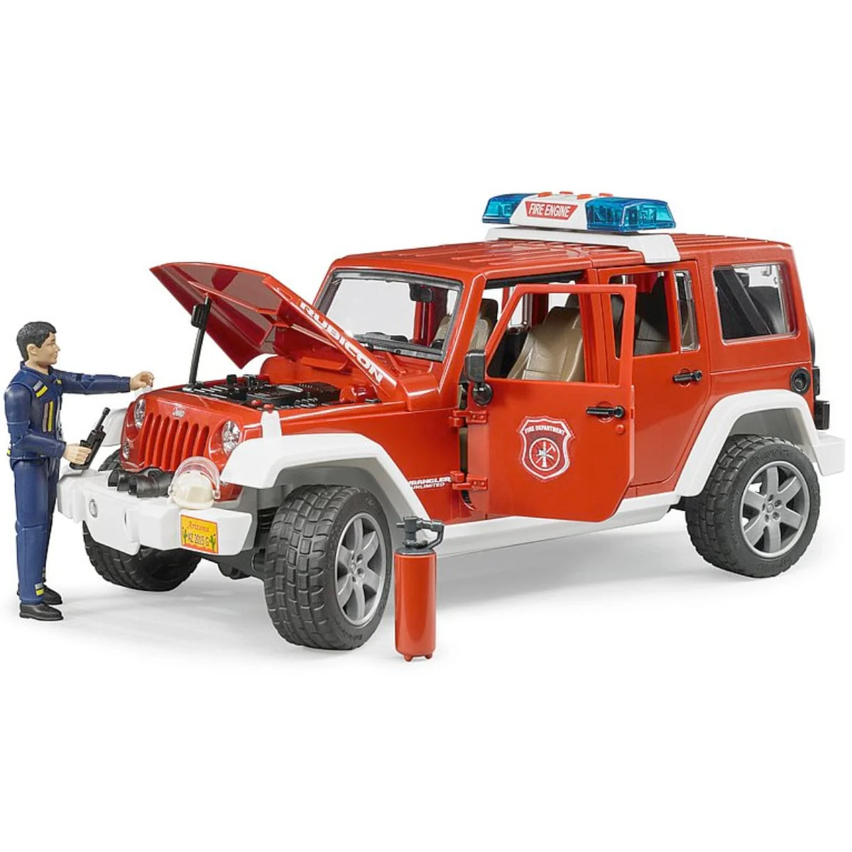 JEEP WRANGLER RUBICON DE BOMBEROS - Imagen 2