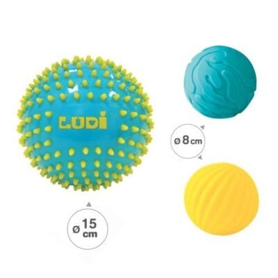 PELOTAS SENSORIALES AZUL - Imagen 4