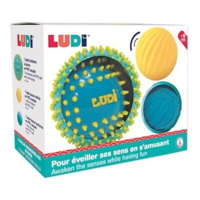 PELOTAS SENSORIALES AZUL - Imagen 3