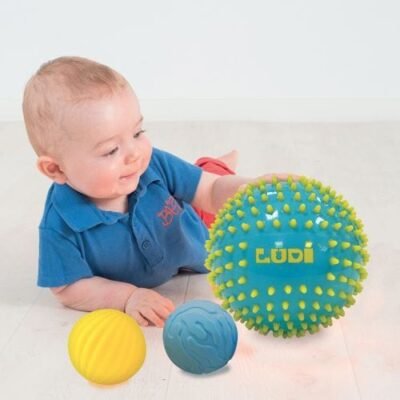 PELOTAS SENSORIALES AZUL - Imagen 2