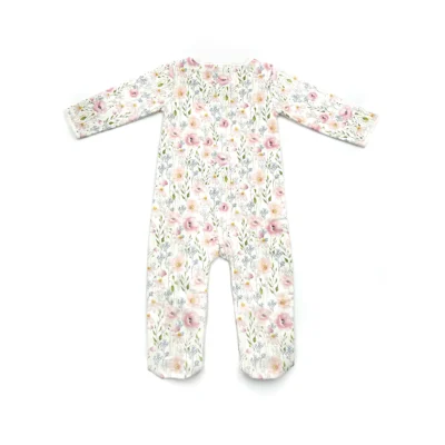 PIJAMA BABY FRANELA WILDFLOWERS - Imagen 3