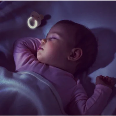 CHUPETE BIBS COLOUR X2 | SAGE & CLOUD GLOW NIGHT | ANATOMICO |  TALLA 2 - Imagen 3