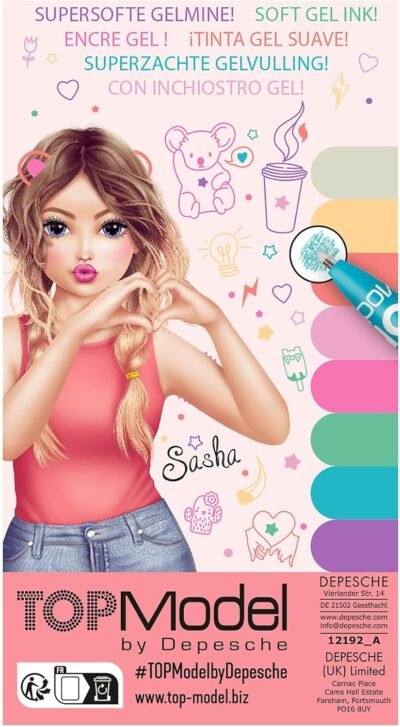 JUEGO DE LAPICES GEL CON BRILLO TOPMODEL - Imagen 4