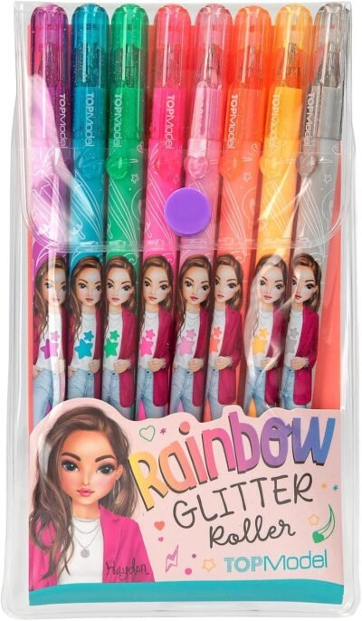 JUEGO DE LAPICES GEL CON BRILLO TOPMODEL