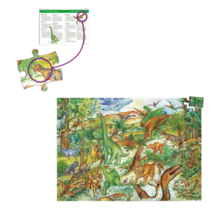 PUZZLE OBSERVACIÓN DINOSAURIOS 100 PIEZAS