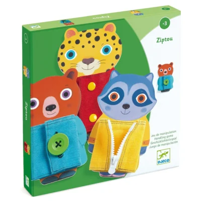 DJECO - Juego de madera Ziptou, motricidad - Imagen 2