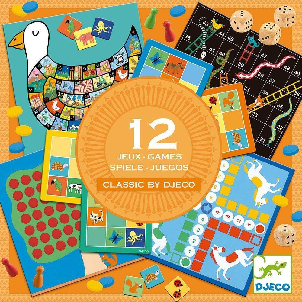 DJECO - JUEGOS DE MESA CLASSIC BOX