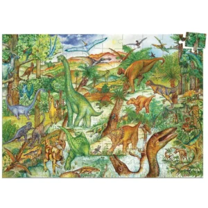 PUZZLE OBSERVACIÓN DINOSAURIOS 100 PIEZAS