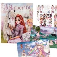 TOPMODEL STICKERWORLD VIVA VIOLET CON MÁS DE 110 PEGATINAS