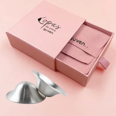Copas de Plata Trilaminada 999 para Lactancia - Guven - Imagen 2