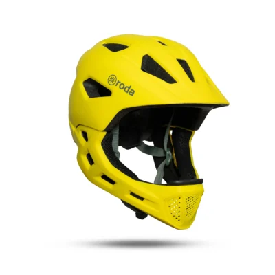 RODA - CASCO INTEGRAL AMARILLO