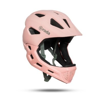 RODA - CASCO INTEGRAL ROSADO