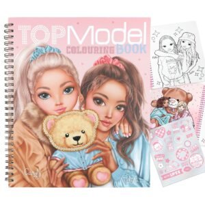 TOPMODEL LIBRO DE COLOREAR TEAM TEDDY