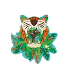 PUZZLE 59PCS CON FORMA, TIGRE