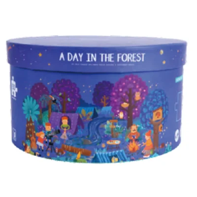 PUZZLE 150PCS REDONDO, UN DIA EN EL BOSQUE - Imagen 5