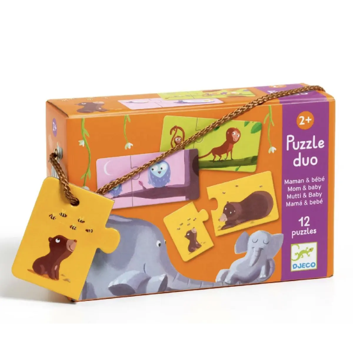 PUZZLE EDUCATIVO MAMÁ E HIJO - Imagen 2
