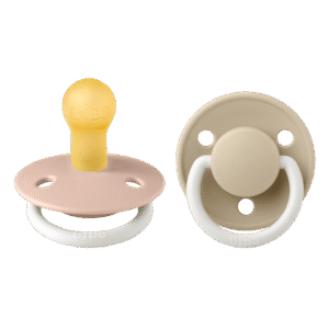 CHUPETE BIBS DE LUZ X2 | BLUSH & VANILLA GLOW  NIGHT ANATOMICO TALLA 1