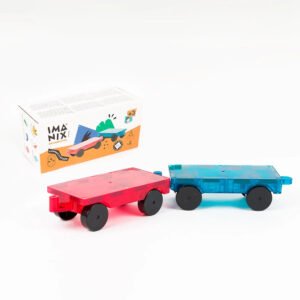 IMANIX - SET 2 CARROS WAGONS
