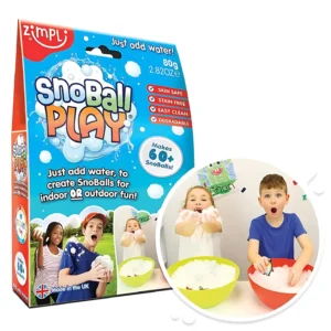 BOLAS DE NIEVE ARTIFICIALES SNOBALL PLAY BATTLE PACK ZIMPLI (4 PACK)