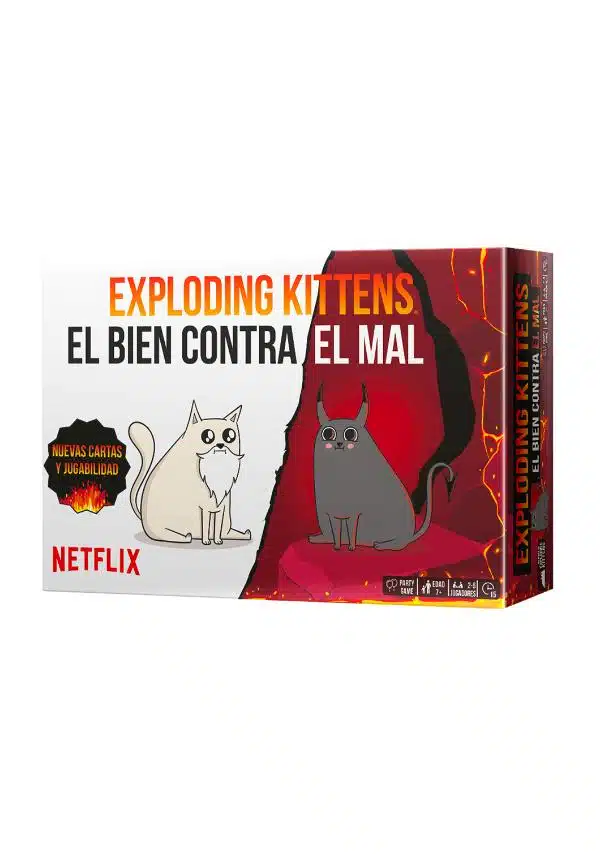 EXPLODING KITTENS - EL BIEN CONTRA EL MAL