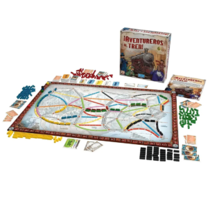 JUEGO DE MESA AVENTUREROS AL TREN AMERICA