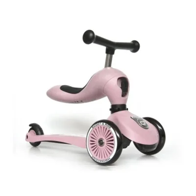 SCOOTER 2 EN 1 - HIGHWAYKICK 1 ROSE - SCOOT AND RIDE - Imagen 2