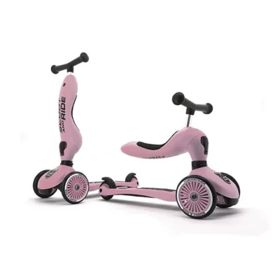 SCOOTER 2 EN 1 - HIGHWAYKICK 1 ROSE - SCOOT AND RIDE