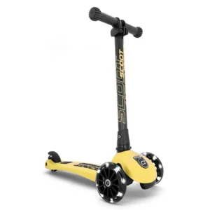 SCOOTER HIGHWAYKICK 3 LED LEMON - SCOOT AND RIDE