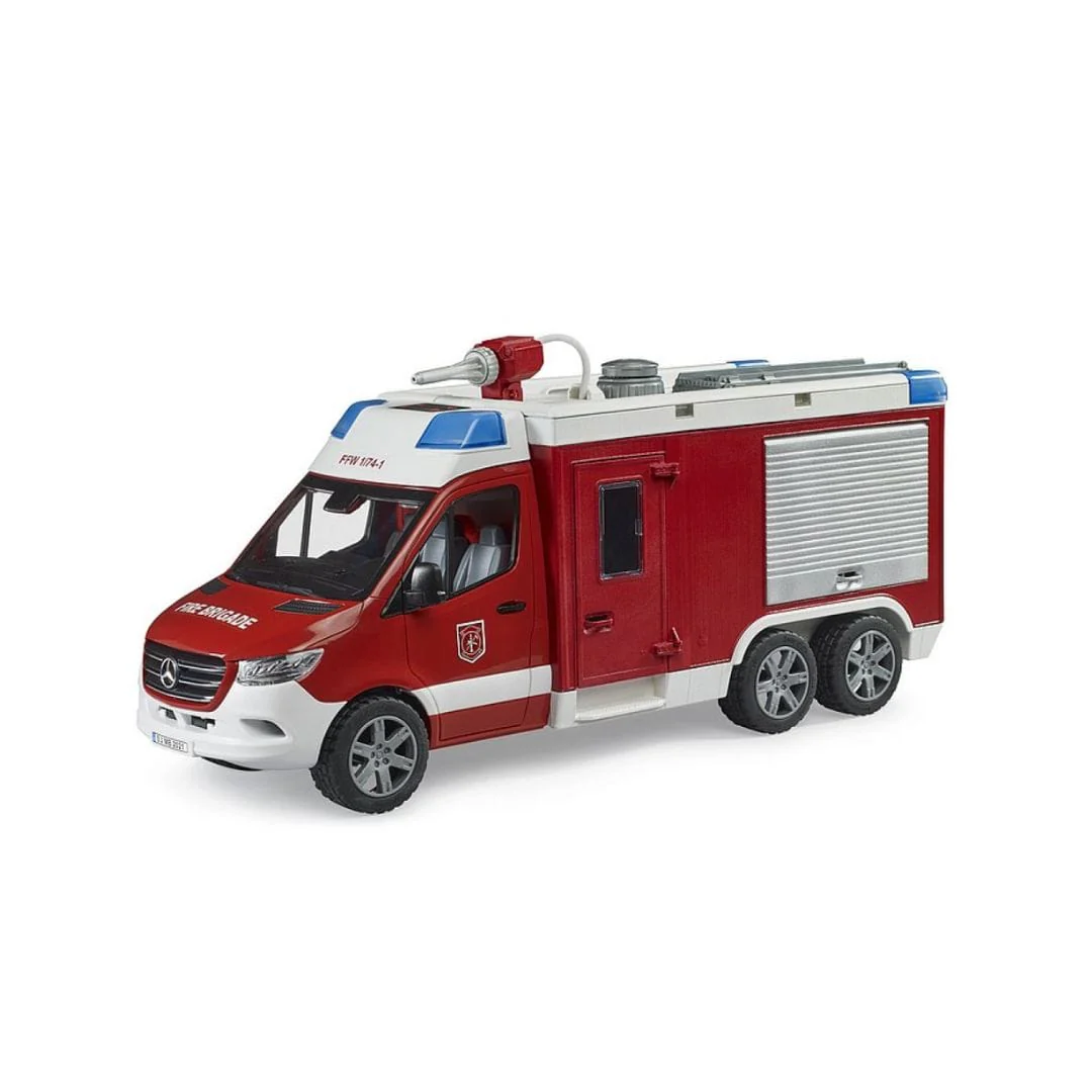 CAMIÓN DE BOMBEROS MB SPRINTER CON LUZ 02680 - Escala 1:16 - Imagen 3