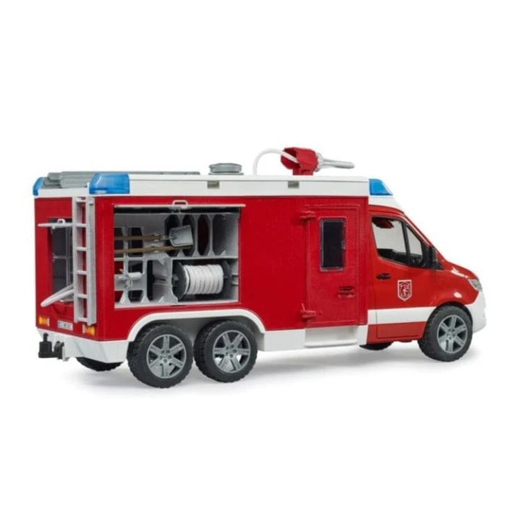 CAMIÓN DE BOMBEROS MB SPRINTER CON LUZ 02680 - Escala 1:16