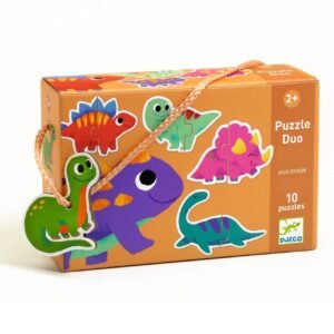 PUZZLE DUO DINOSAURIOS